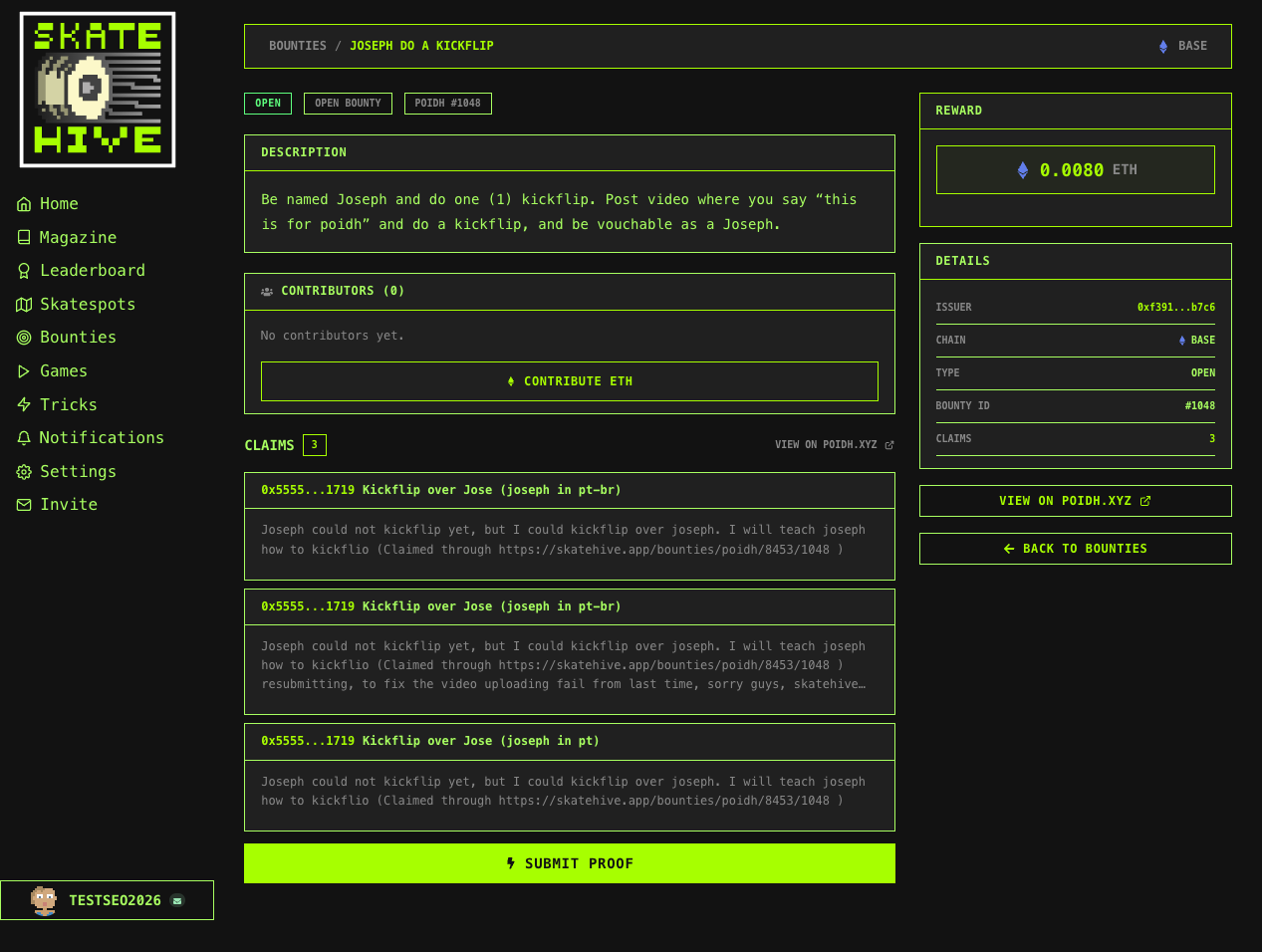 POIDH Bounty Detail